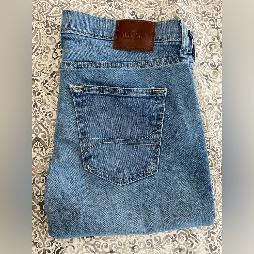 Hollister, Jeans, for men, blue, W34 L32